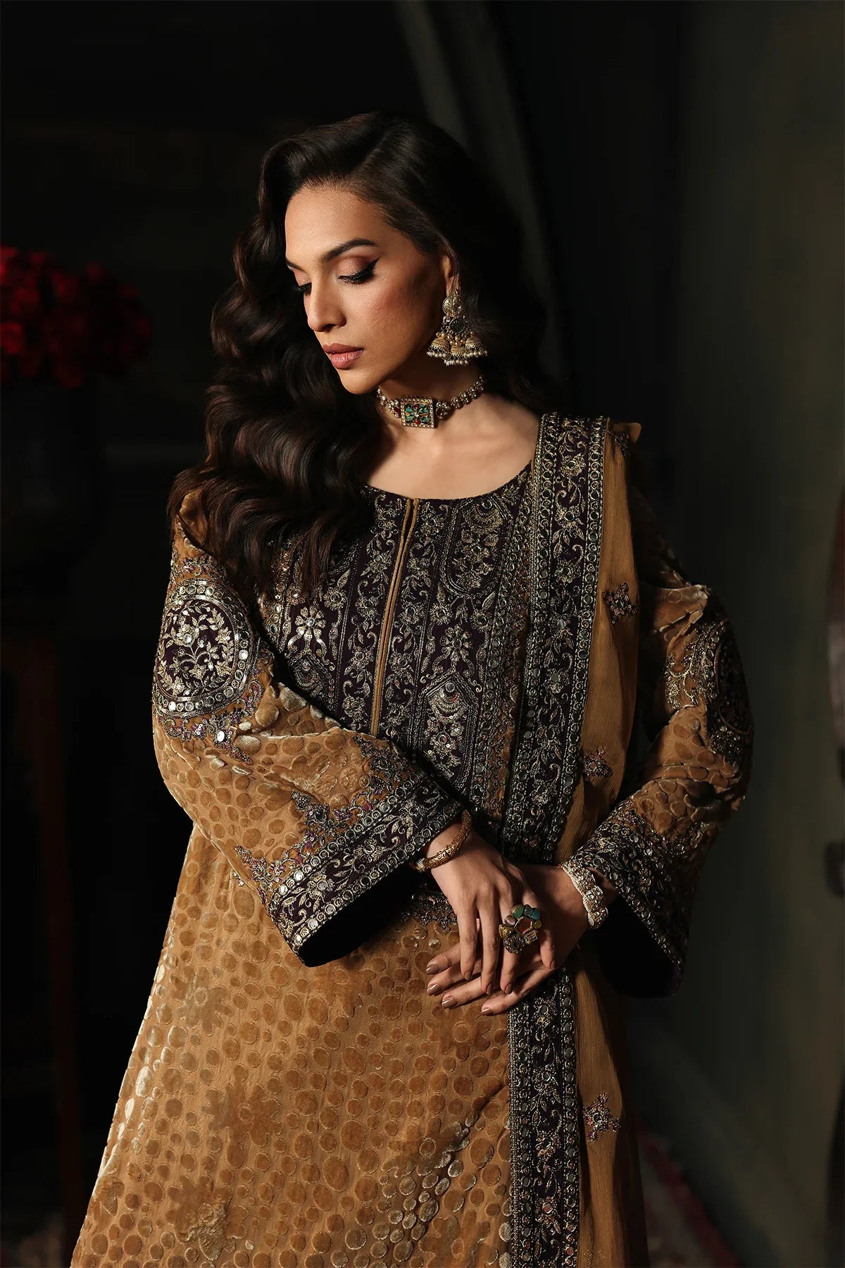 3-PC Unstitched Premium Velvet CVT5-13