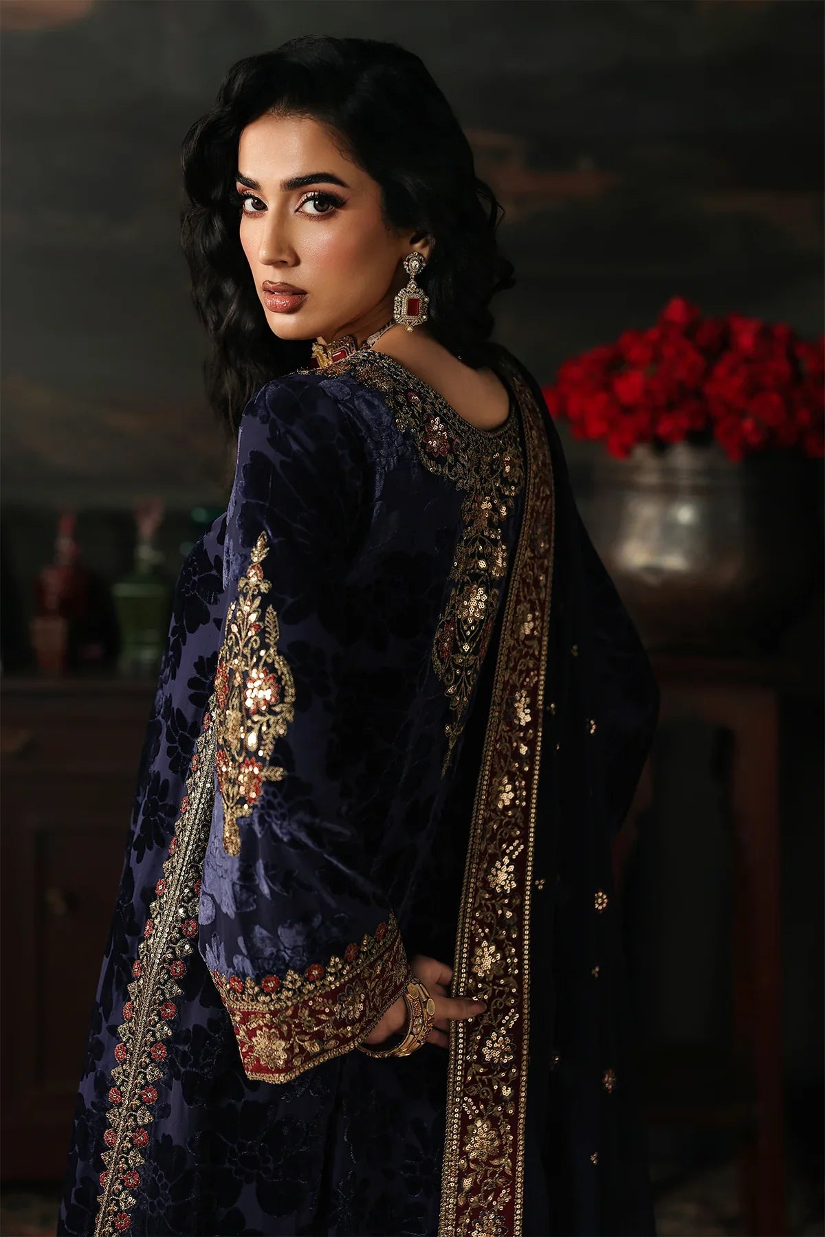 3-PC Unstitched Premium Velvet CVT5-11