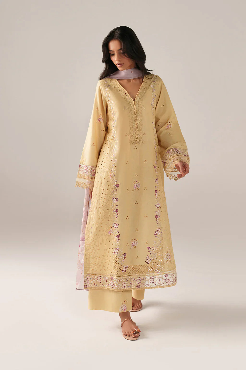 SS-11 EMBROIDERED LAWN