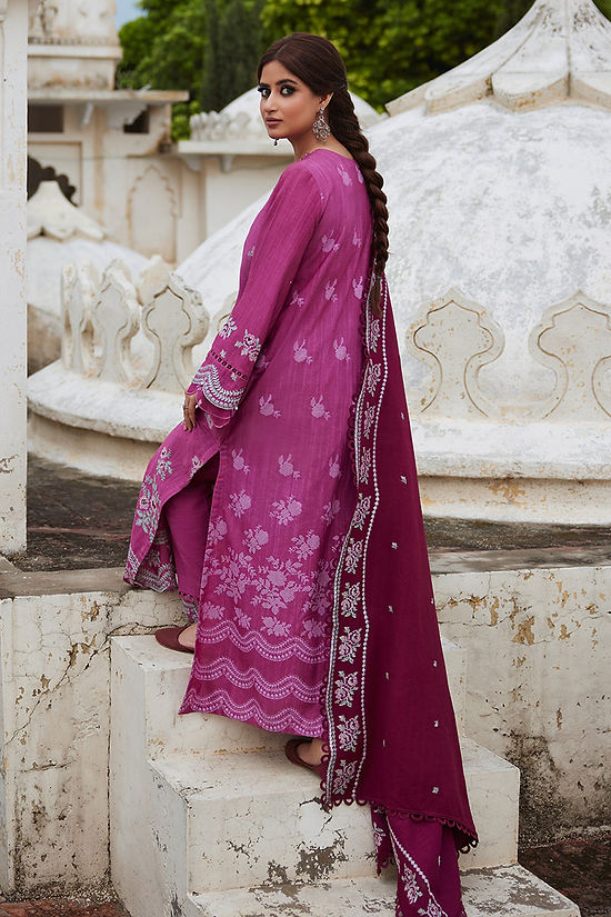 MULBERRY CRAFT-3PC KHADDAR EMBROIDERED SUIT Pr
