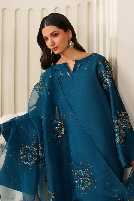 UE-616 EMBROIDERED RAMEN SILK