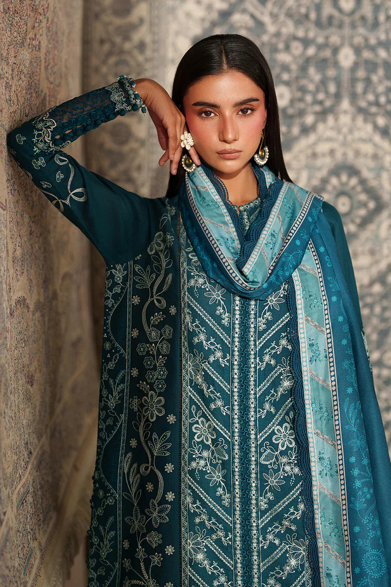 EMBROIDERED KHADDAR UF-4348