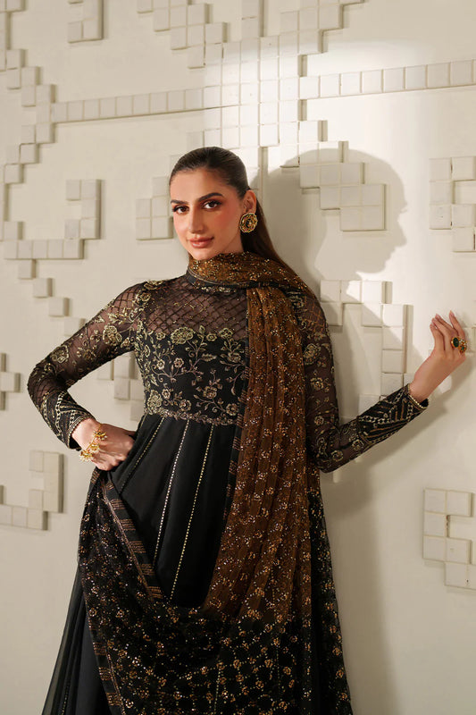 UE-621 EMBROIDERED CHIFFON