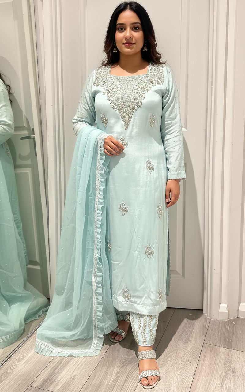 The Ice Blue set