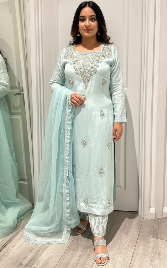 The Ice Blue set
