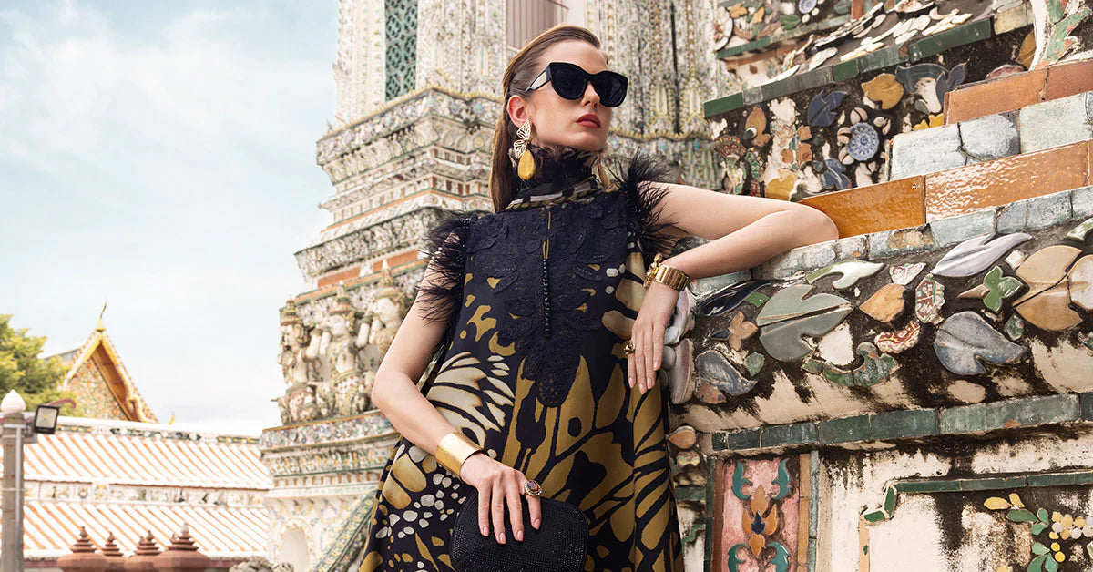 3 Piece Unstitched Embroidered Twill Linen Suit