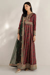 EMBROIDERED RAW SILK UR-7055