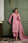 BLUSH PINK LUXURY EMBROIDERED KARANDI SET (NEL-25632)