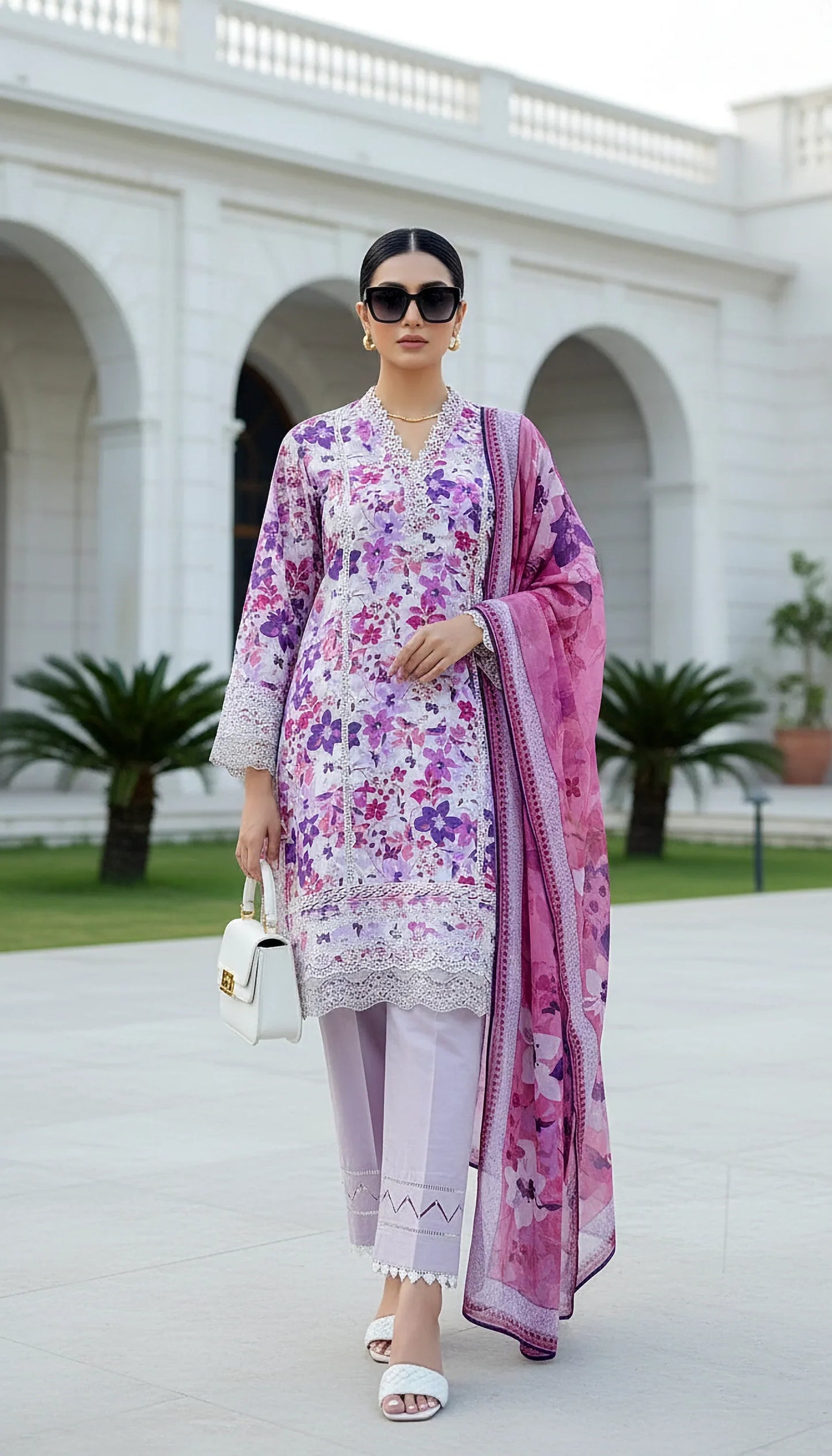 PRINTED CHIFFON DUPATTA KOMAL LAWN