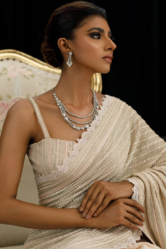 EMBROIDERED SAREE Design Code: 8060