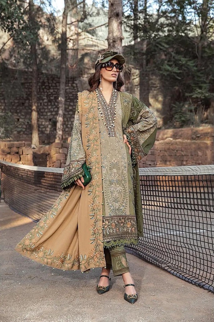 Linen DL-1003-Olive Green