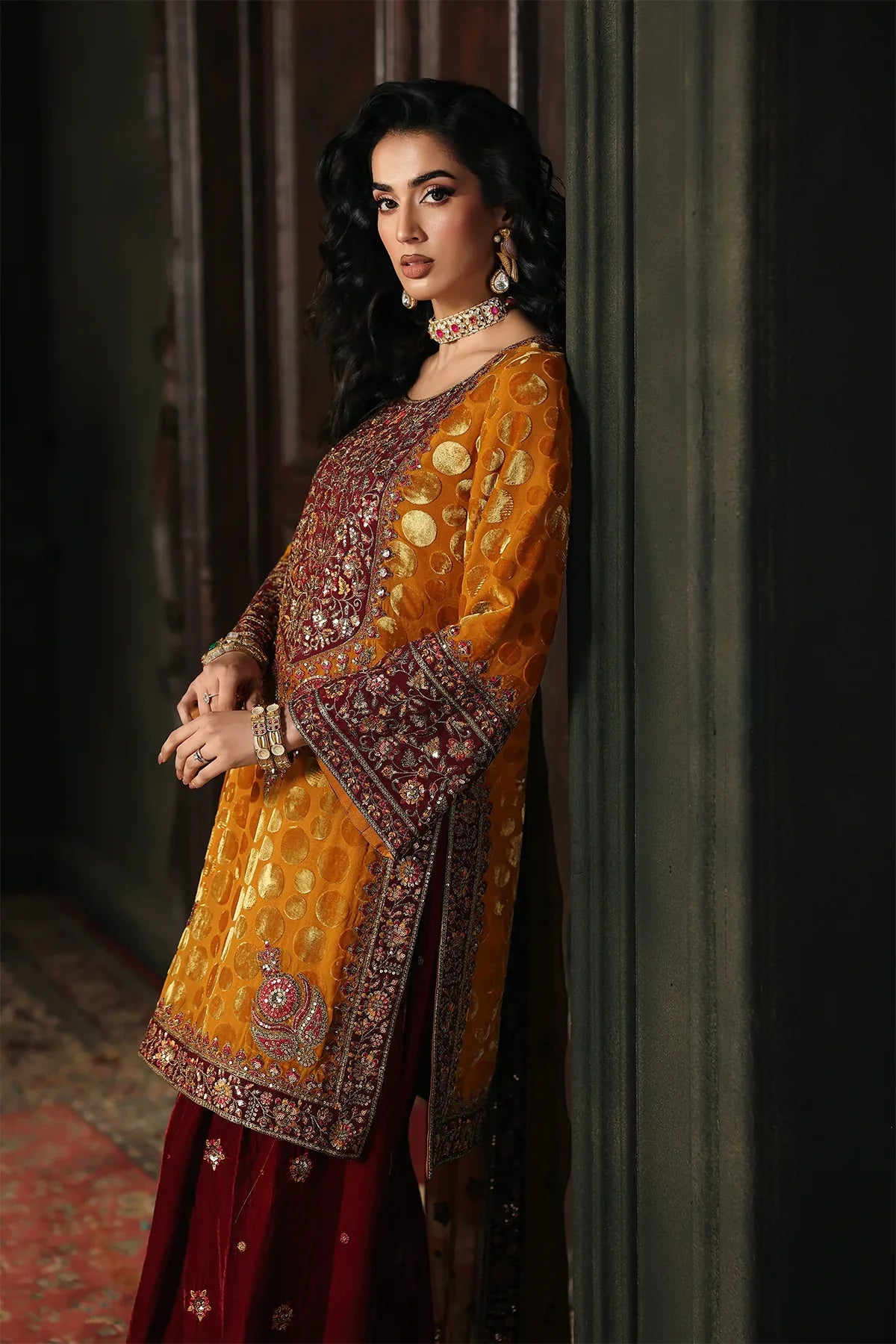 3-PC Unstitched Premium Velvet CVT5-16