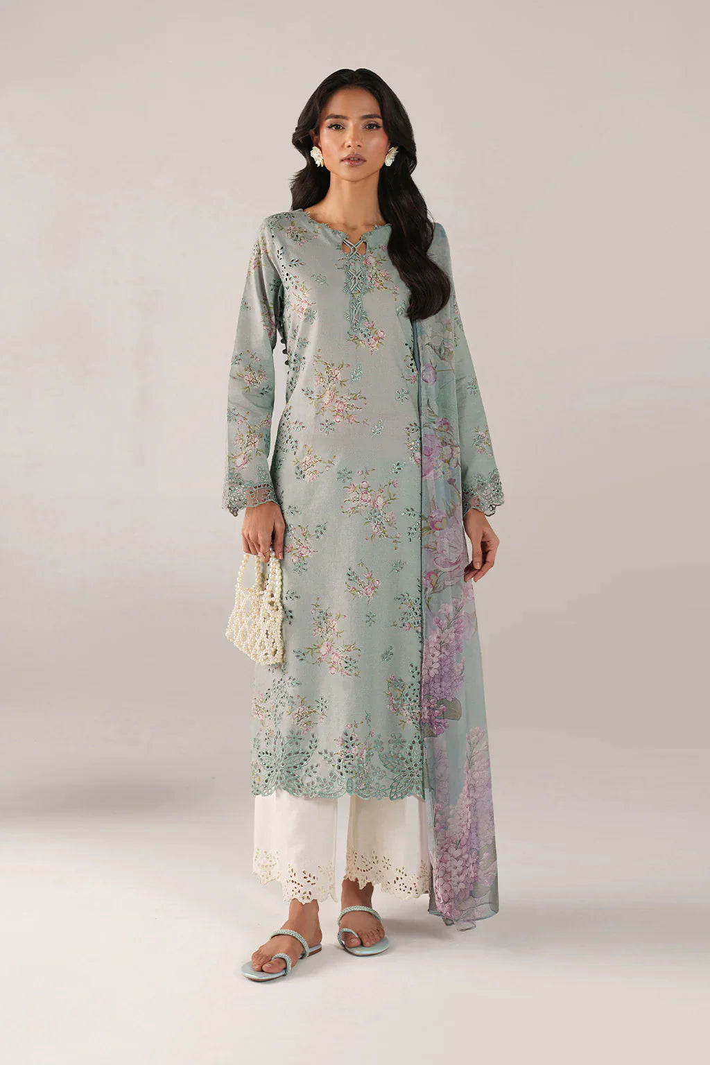 SS-12 EMBROIDERED LAWN