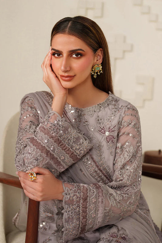 UE-618 EMBROIDERED CHIFFON