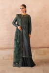 UE-324 Embroidered Raw Silk