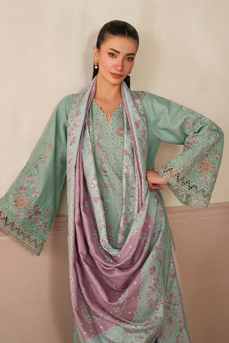 EMBROIDERED KHADDAR UF-4355