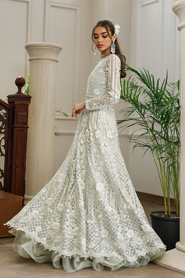 NET EMBROIDERED DRESS