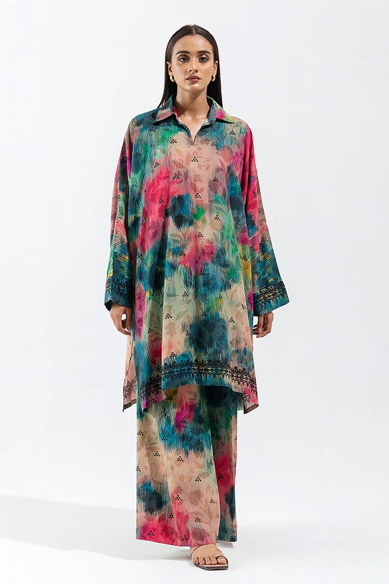 Retro Glint-Printed-2P-Linen