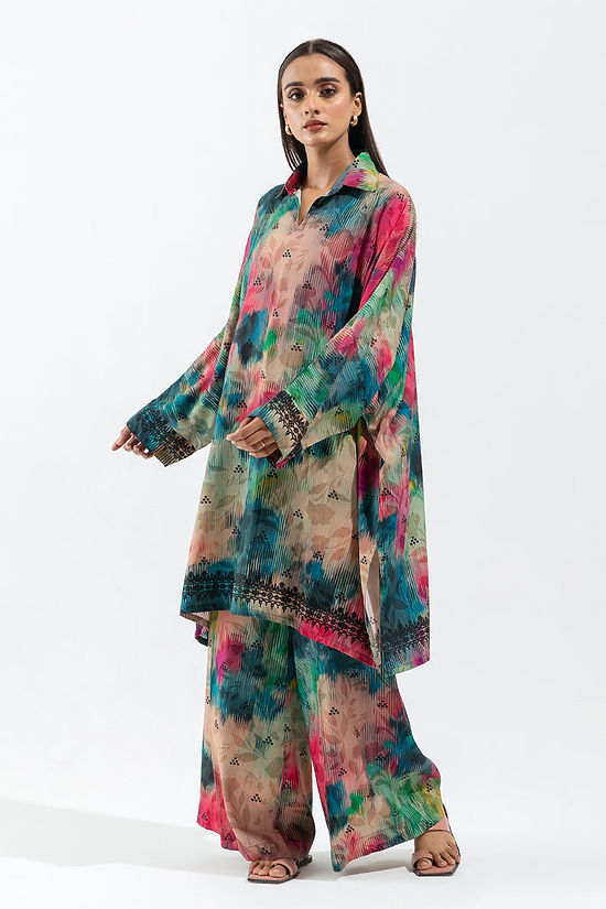 Retro Glint-Printed-2P-Linen