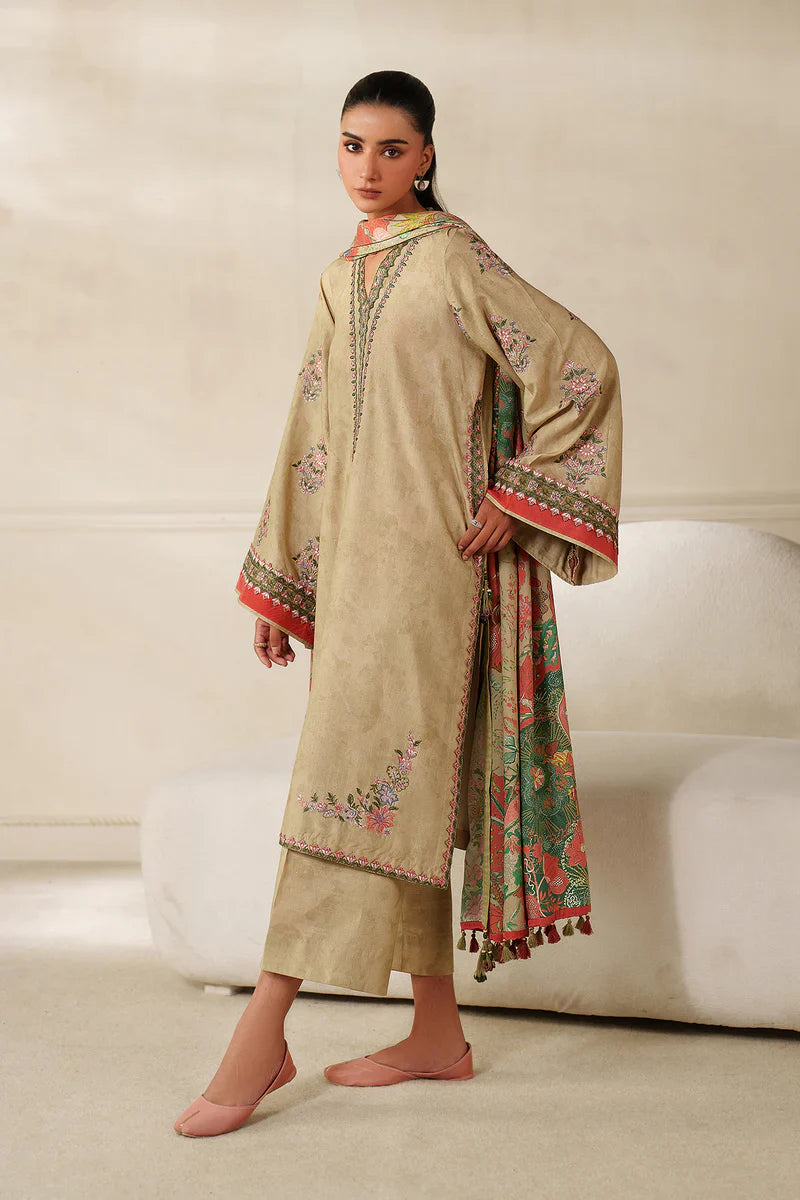 EMBROIDERED KHADDAR UF-4342