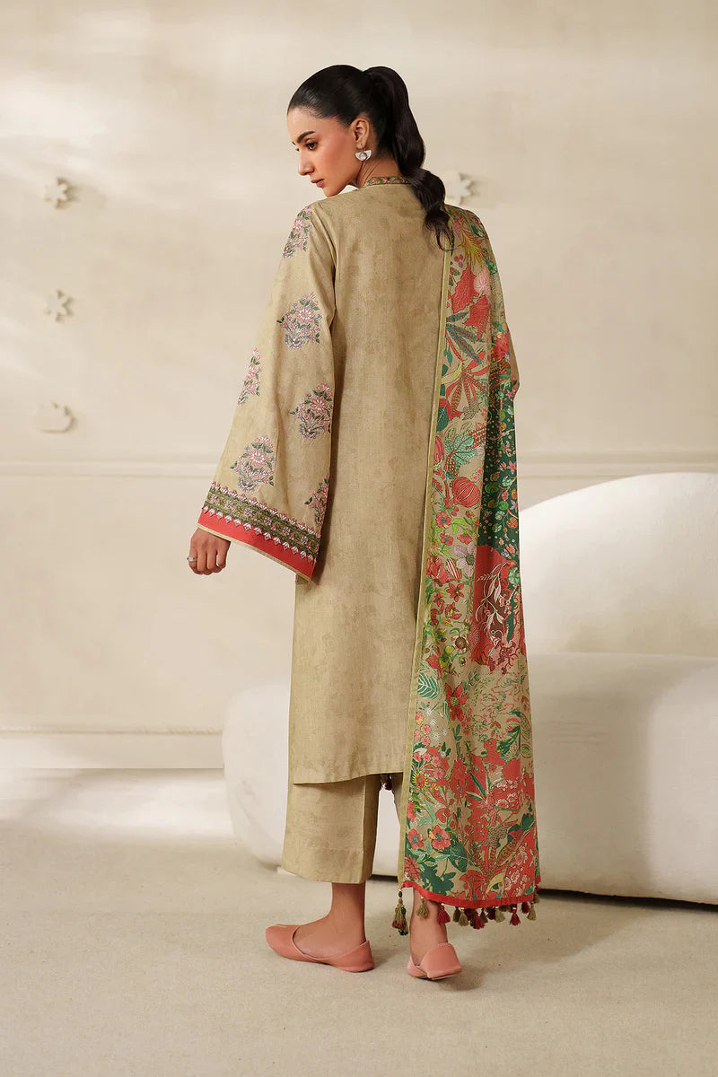 EMBROIDERED KHADDAR UF-4342