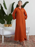 SPANISH ORANGE RAW SILK