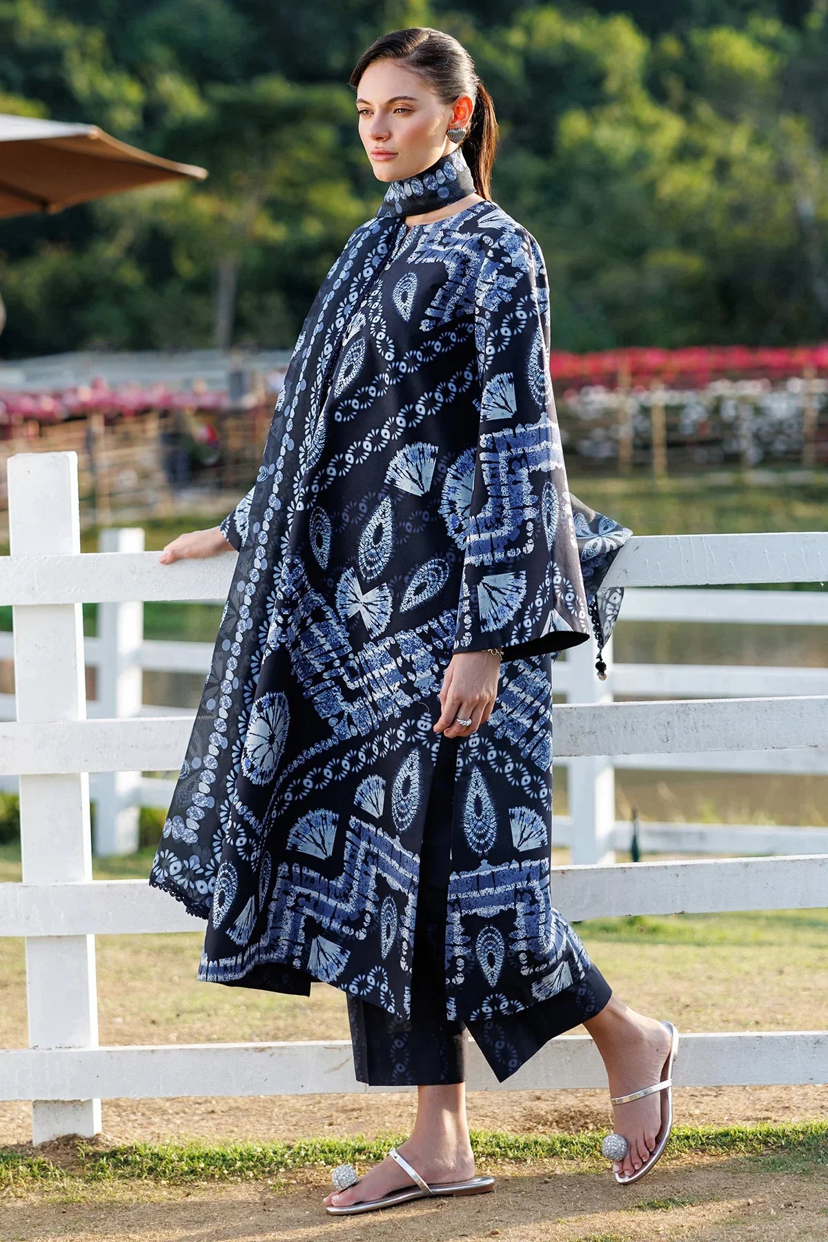 DIGITAL PRINTED LAWN USE-9318
