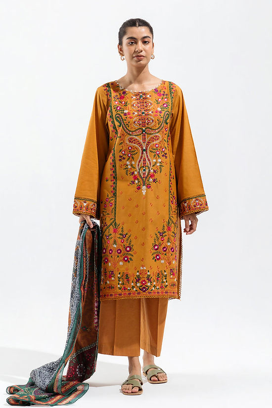 Mustard Wilt-Embroidered-3P-Multi Naps