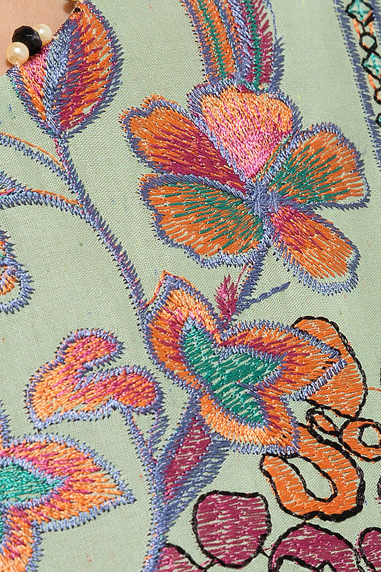 Flora Fern-Embroidered-3P-Multi Naps