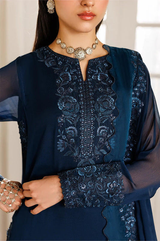 CC-94 EMBROIDERED CHIFFON