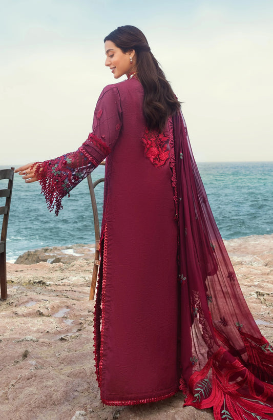 Mahiymaan 3 Piece Unstitched Luxury Lawn-MLL-26-05