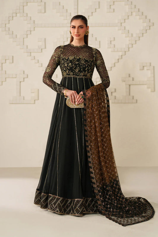 UE-621 EMBROIDERED CHIFFON