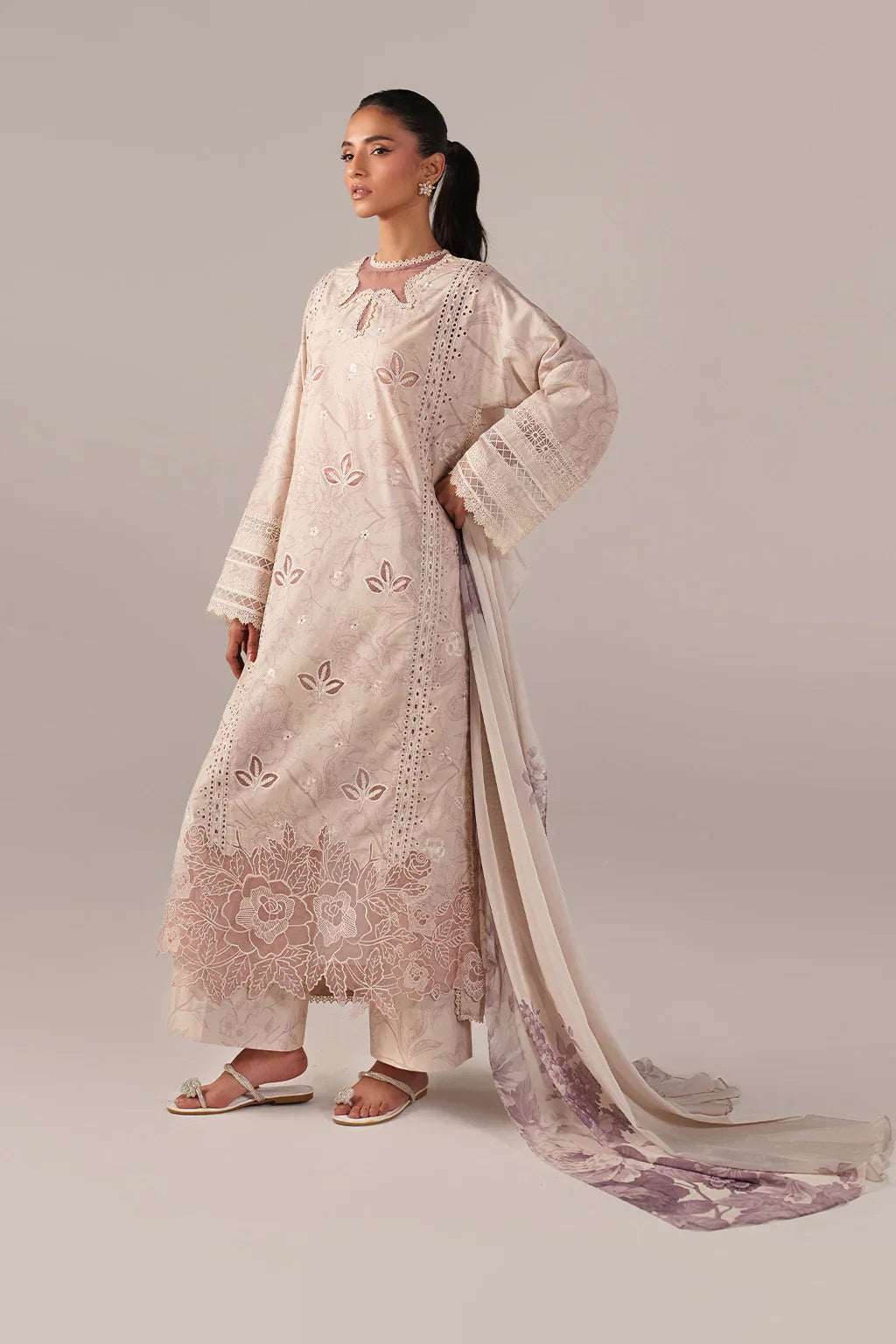 SS-01 EMBROIDERED LAWN