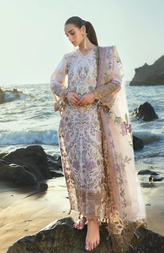 Mahiymaan 3 Piece Unstitched Luxury Lawn-MLL-26-08