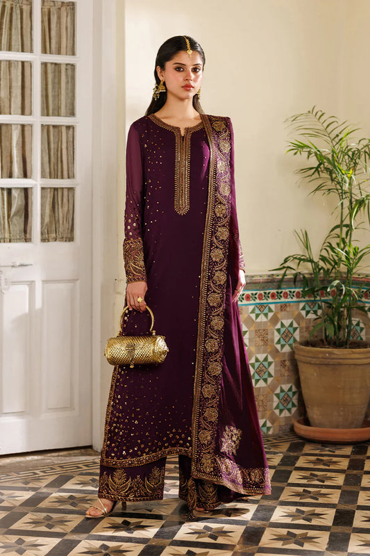 CC-95 EMBROIDERED CHIFFON