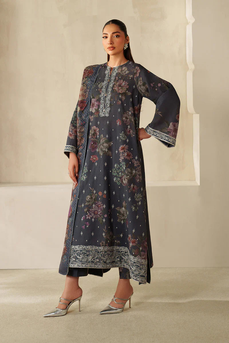 EMBROIDERED KHADDAR UF-4334