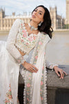 3 Piece Unstitched Embroidered Raw Silk Suit