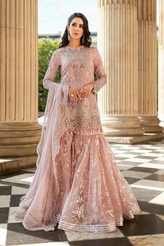 3 Piece Unstitched Embroidered Raw Silk Suit