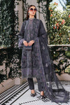 3 Piece Unstitched Embroidered Velvet Suit