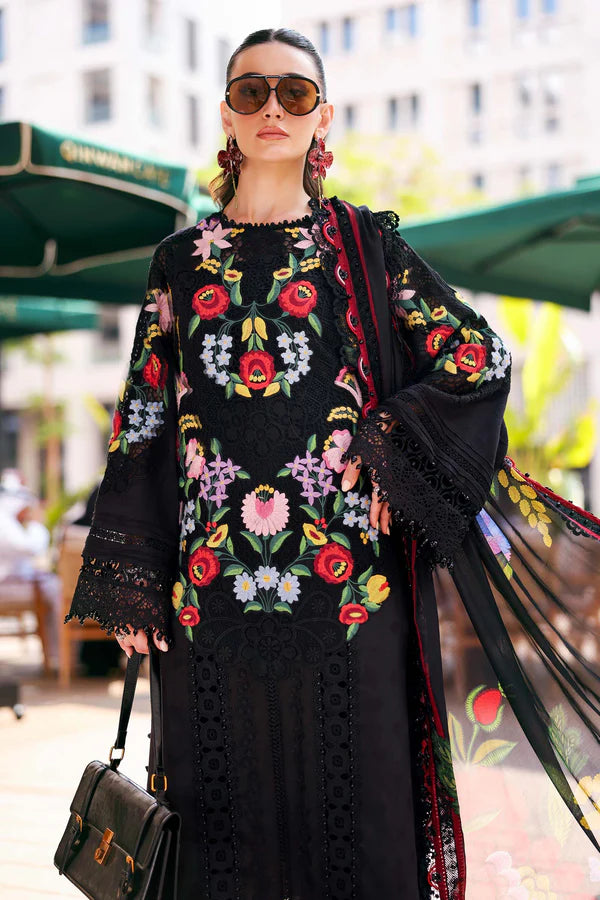 Embroidered Jacquard Lawn Suit