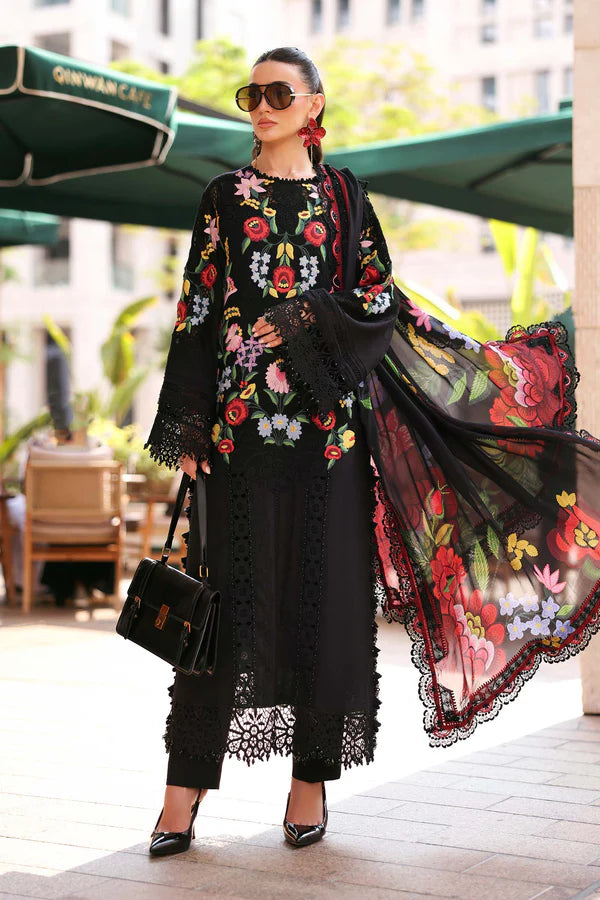 Embroidered Jacquard Lawn Suit