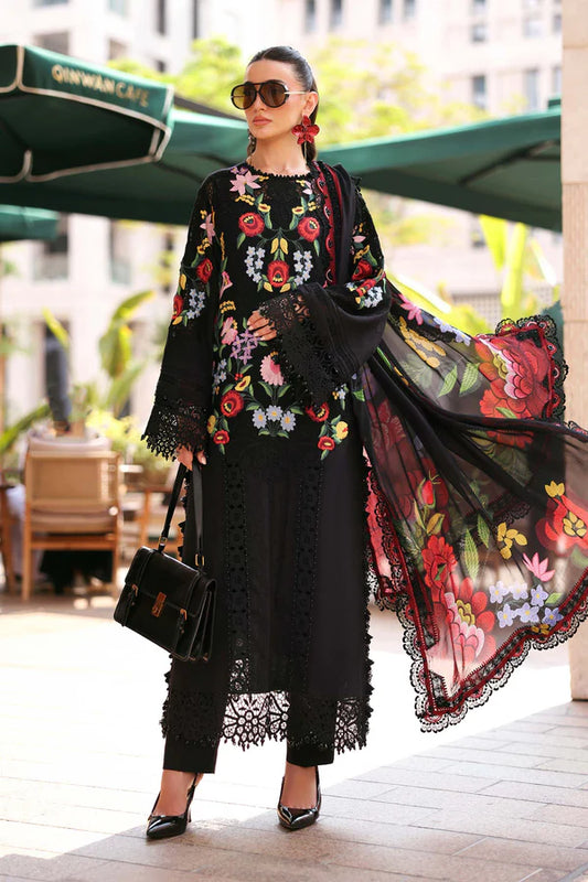 Embroidered Jacquard Lawn Suit