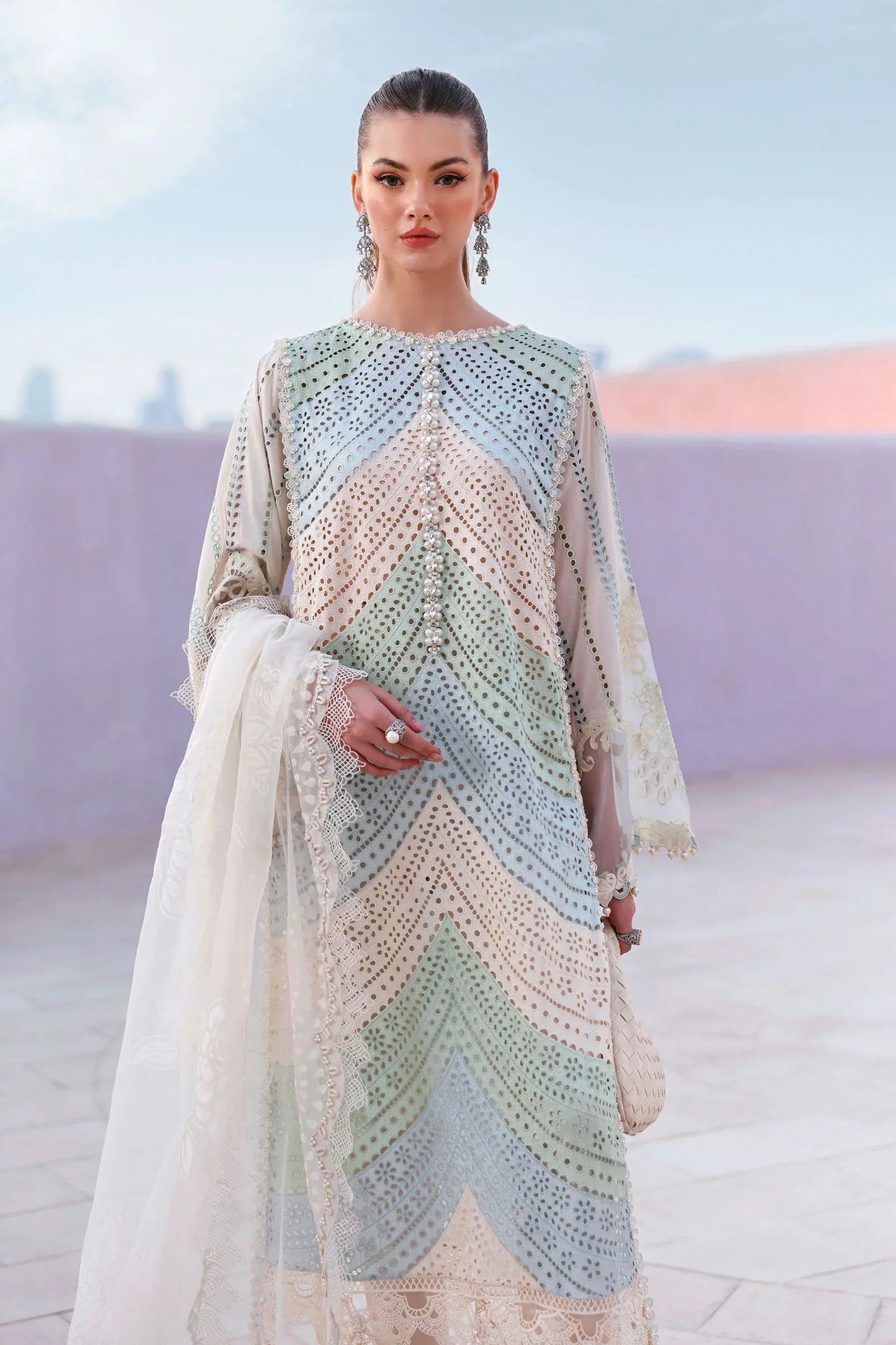 Embroidered Lawn Suit