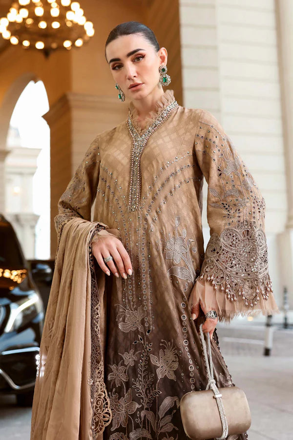 Embroidered Jacquard Lawn Suit
