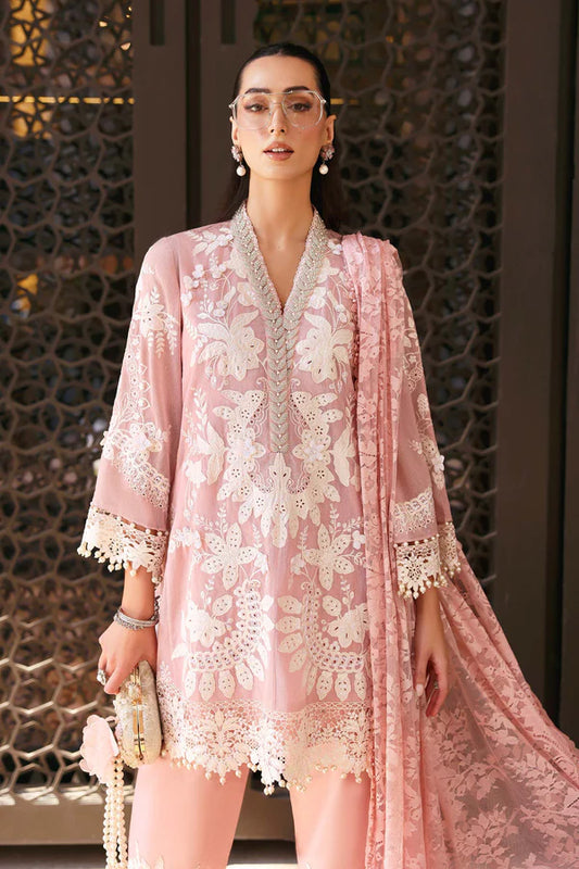 Embroidered Lawn Karandi Suit