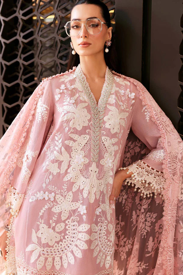 Embroidered Lawn Karandi Suit