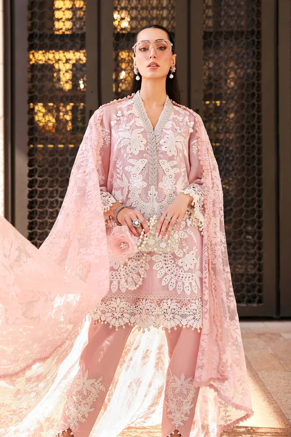 Embroidered Lawn Karandi Suit