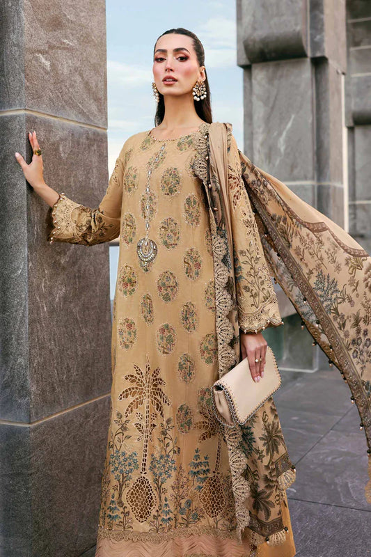 Embroidered Jacquard Lawn Suit