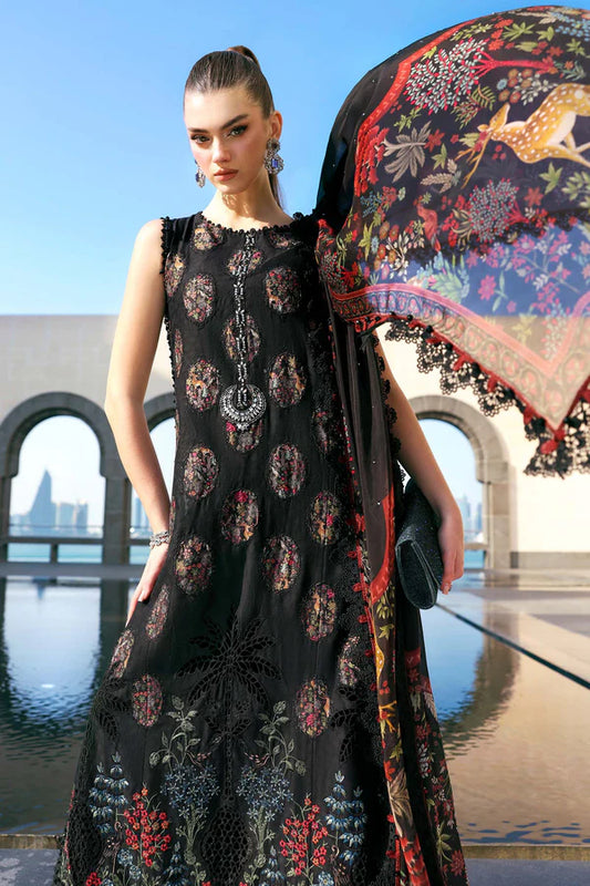 Embroidered Jacquard Lawn Suit