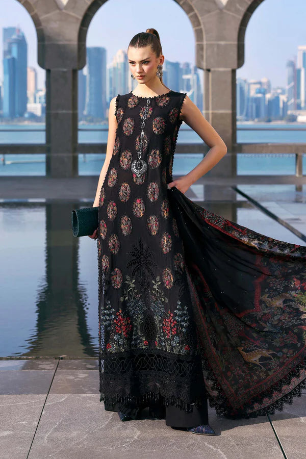 Embroidered Jacquard Lawn Suit